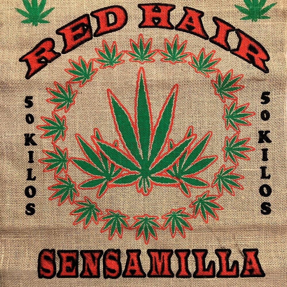 NWT Red Hair Sensamilla Burlap Bag - Picture 2 of 4
